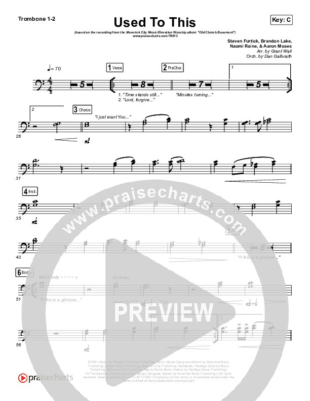 Used To This Trombone 1/2 (Maverick City Music / Elevation Worship / Brandon Lake / Naomi Raine)
