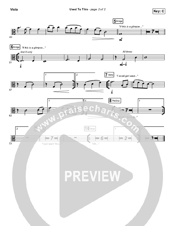 Used To This Viola (Maverick City Music / Elevation Worship / Brandon Lake / Naomi Raine)