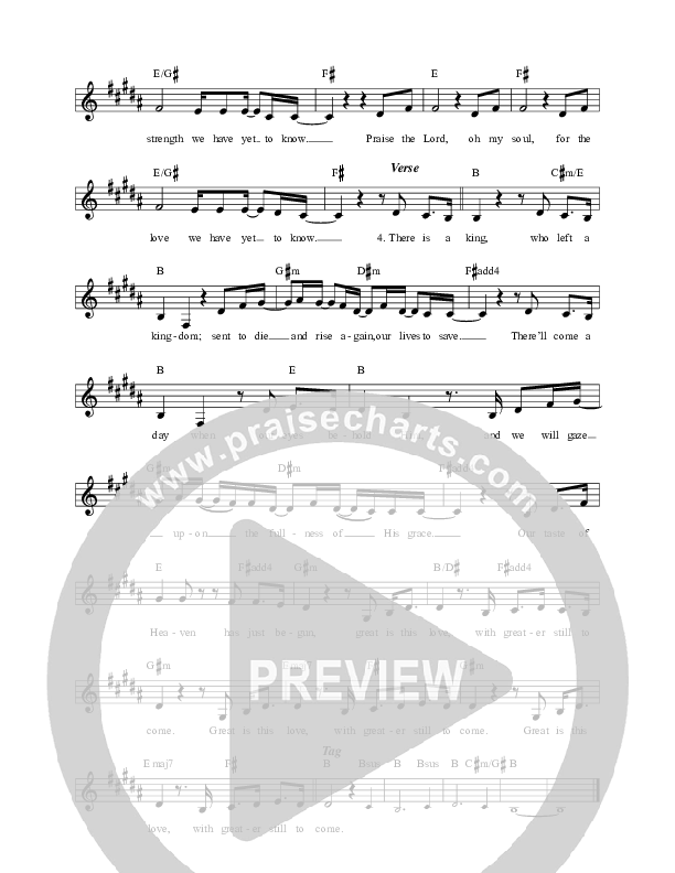 Greater Still Lead Sheet (Ginny Owens)