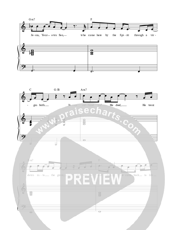 Apostles Creed (Live) Lead & Piano (YWAM Kona Music)