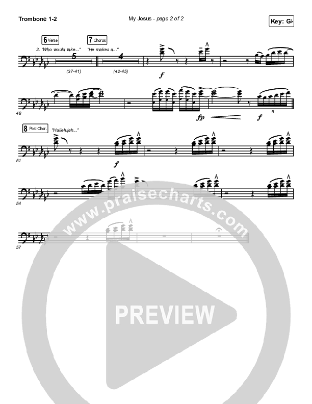 My Jesus Trombone 1,2 (Anne Wilson)