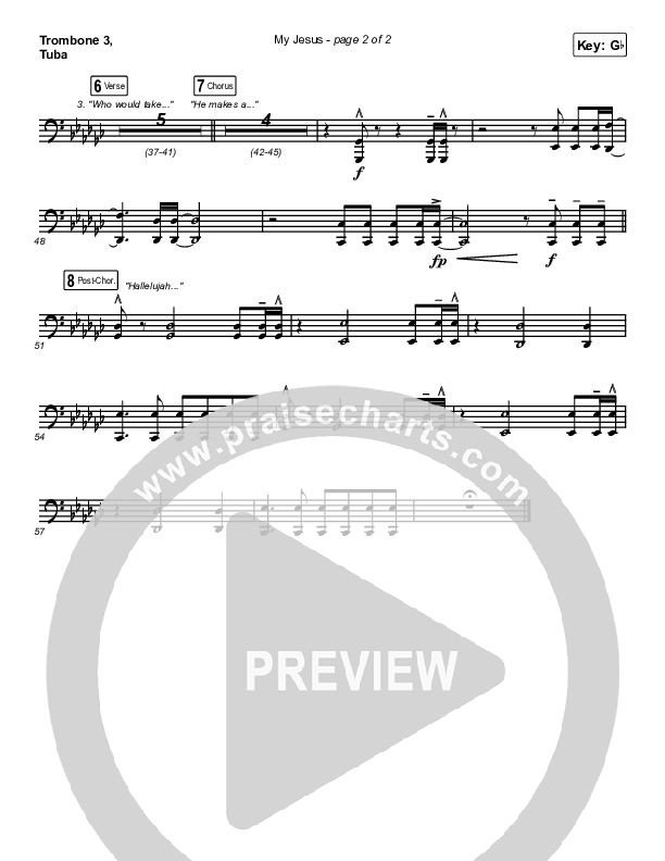 My Jesus Trombone 3/Tuba (Anne Wilson)