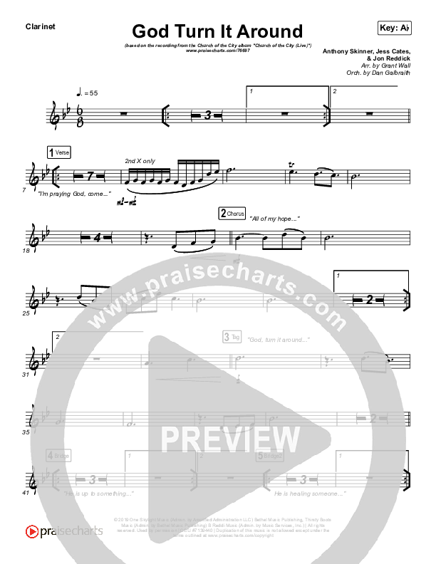 God Turn It Around (Live) Wind Pack (Church Of The City / Jon Reddick)