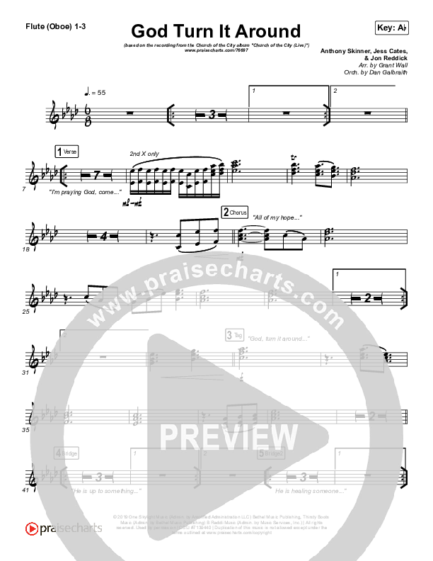 God Turn It Around (Live) Wind Pack (Church Of The City / Jon Reddick)