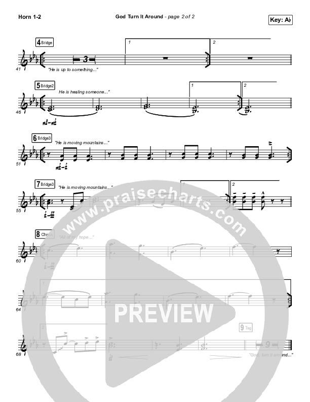 God Turn It Around (Live) Brass Pack (Church Of The City / Jon Reddick)