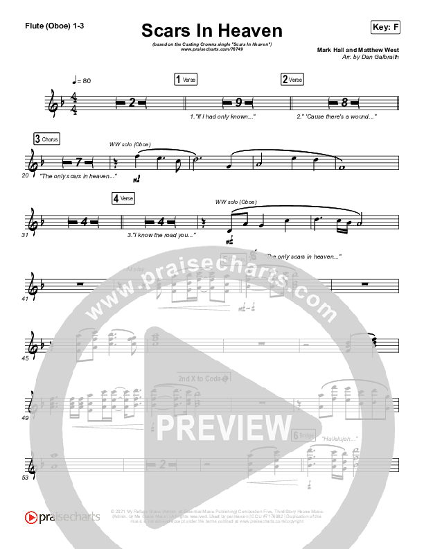 Scars In Heaven Wind Pack (Casting Crowns)