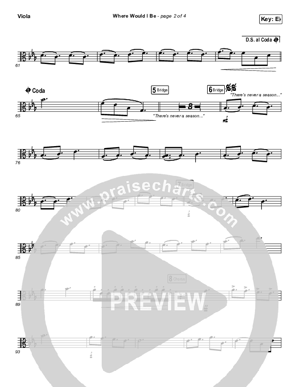 Where Would I Be (Live) Viola (The Belonging Co / Hope Darst)