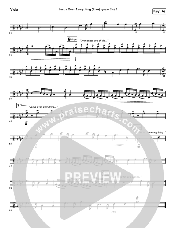 Jesus Over Everything (Live) Viola (The Belonging Co / Andrew Holt)