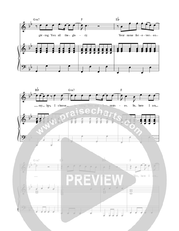 Choose To Praise (Live) Lead & Piano (ICF Worship)