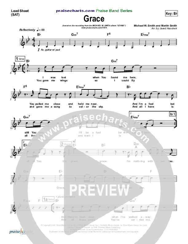 Grace Lead (SAT) (Michael W. Smith)