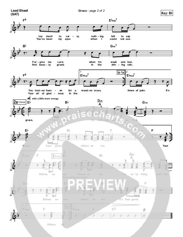 Grace Lead (SAT) (Michael W. Smith)