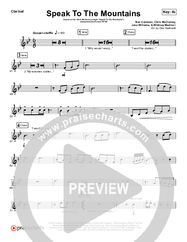 Speak To The Mountains Wind Pack (Chris McClarney)