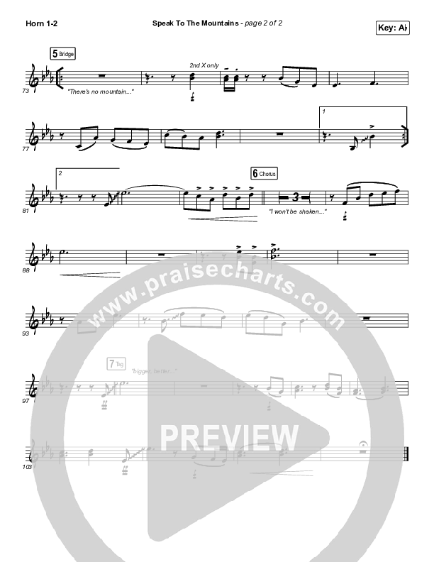 Speak To The Mountains Brass Pack (Chris McClarney)