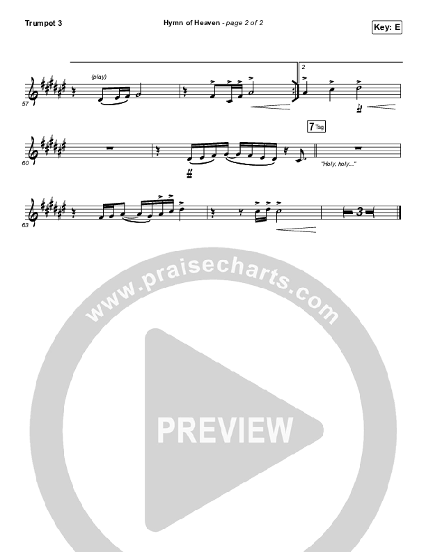Hymn Of Heaven Trumpet 3 (Phil Wickham)