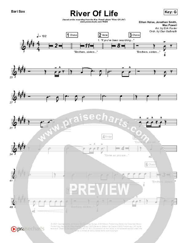 River Of Life Bari Sax (Mac Powell)