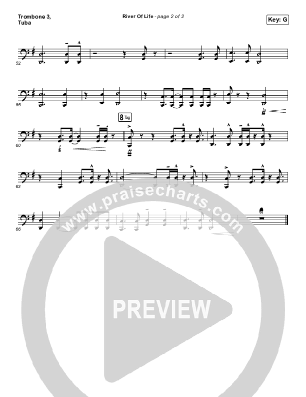 River Of Life Trombone 3/Tuba (Mac Powell)