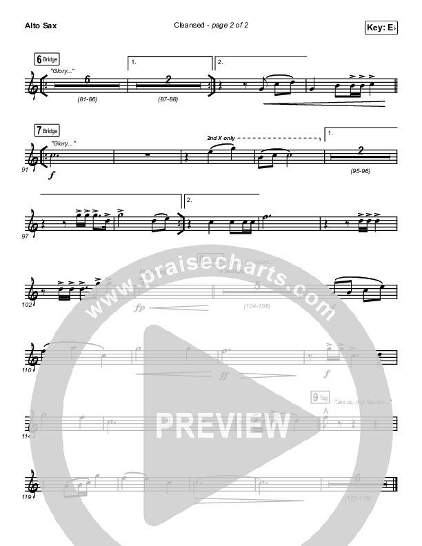 Cleansed Alto Sax (Charity Gayle)