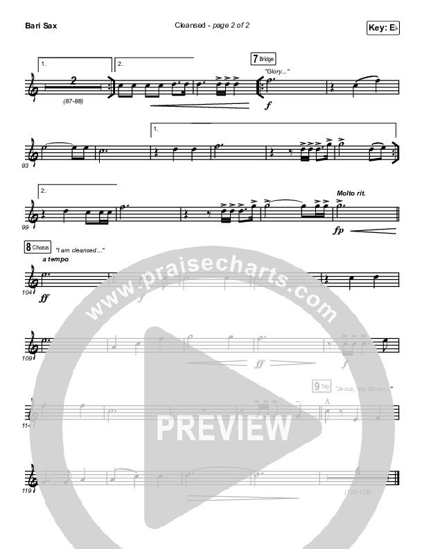 Cleansed Bari Sax (Charity Gayle)