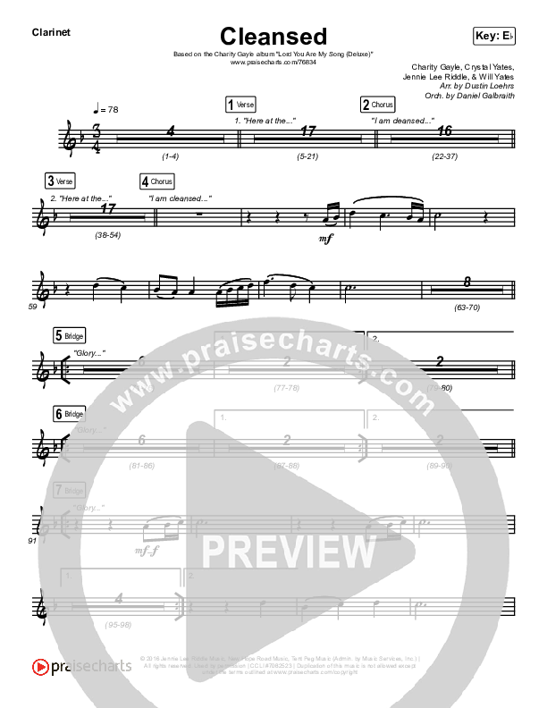 Cleansed Clarinet (Charity Gayle)