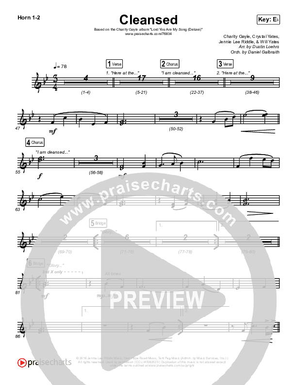 Cleansed French Horn 1/2 (Charity Gayle)