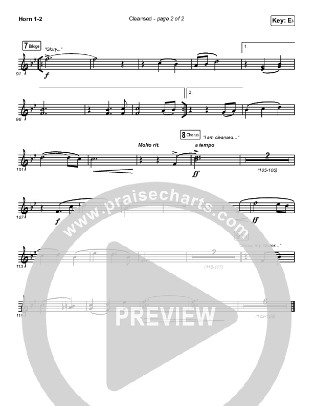 Cleansed French Horn 1/2 (Charity Gayle)