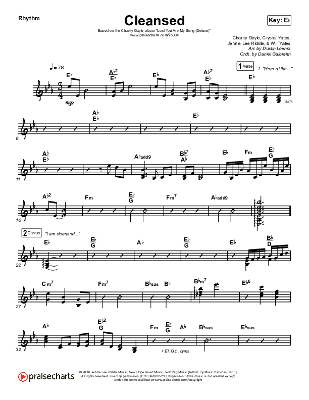 Cleansed Rhythm Pack (Charity Gayle)