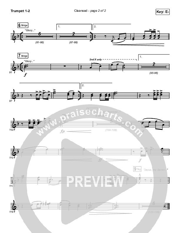 Cleansed Trumpet 1,2 (Charity Gayle)