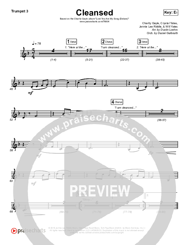 Cleansed Trumpet 3 (Charity Gayle)