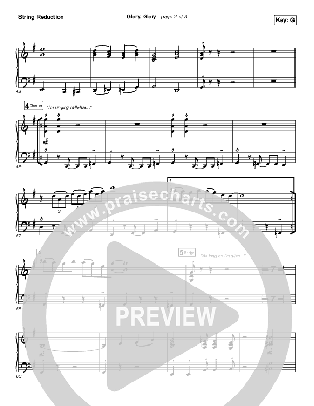 Glory Glory (God Is Able) String Pack (Crowder)