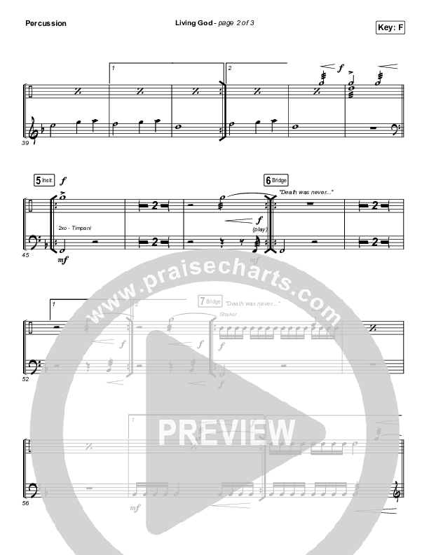 Living God Percussion (Red Rocks Worship)