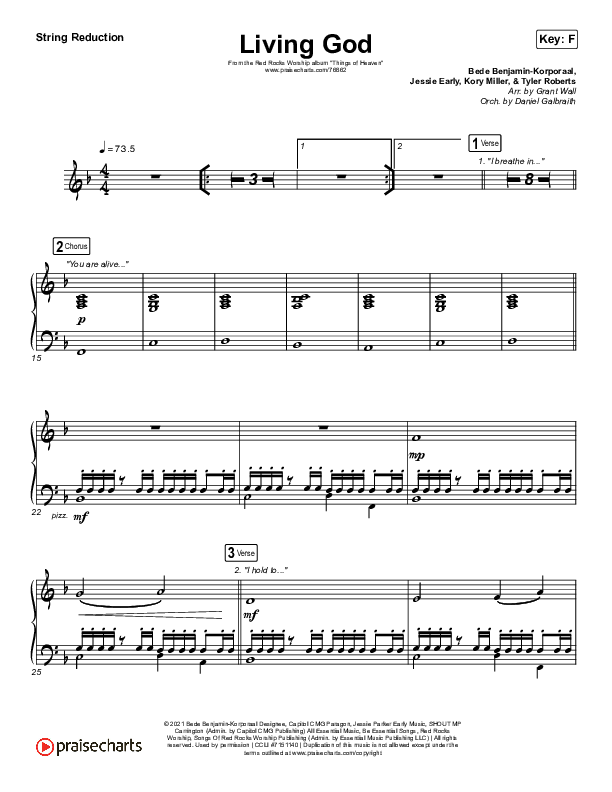 Living God String Reduction (Red Rocks Worship)