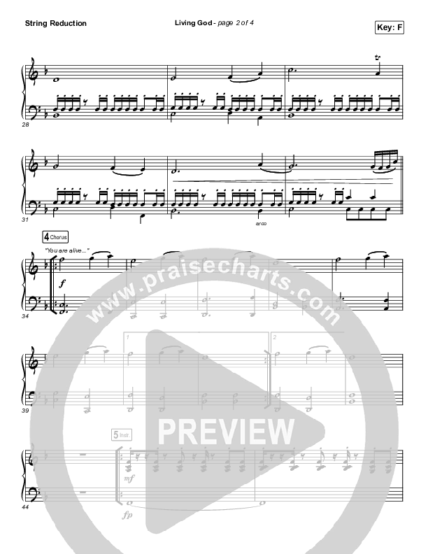 Living God String Reduction (Red Rocks Worship)