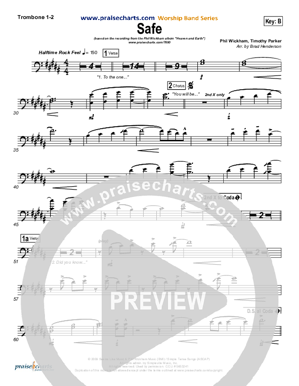 Safe Trombone 1/2 (Phil Wickham)