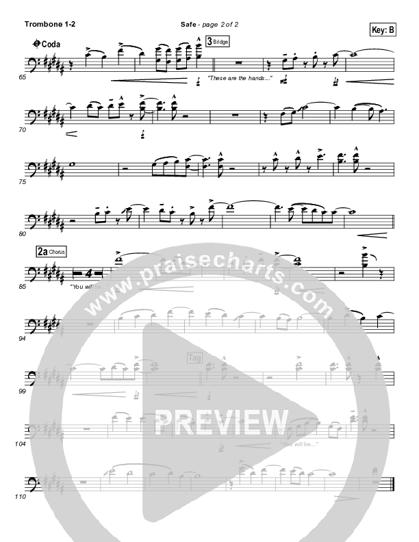 Safe Trombone 1/2 (Phil Wickham)