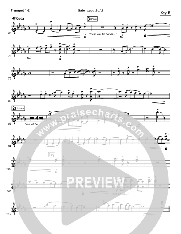 Safe Trumpet 1,2 (Phil Wickham)