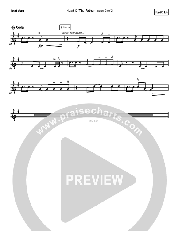 Heart Of The Father Bari Sax (Ryan Ellis)