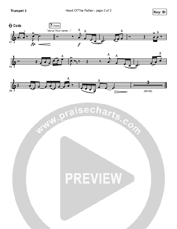 Heart Of The Father Trumpet 3 (Ryan Ellis)