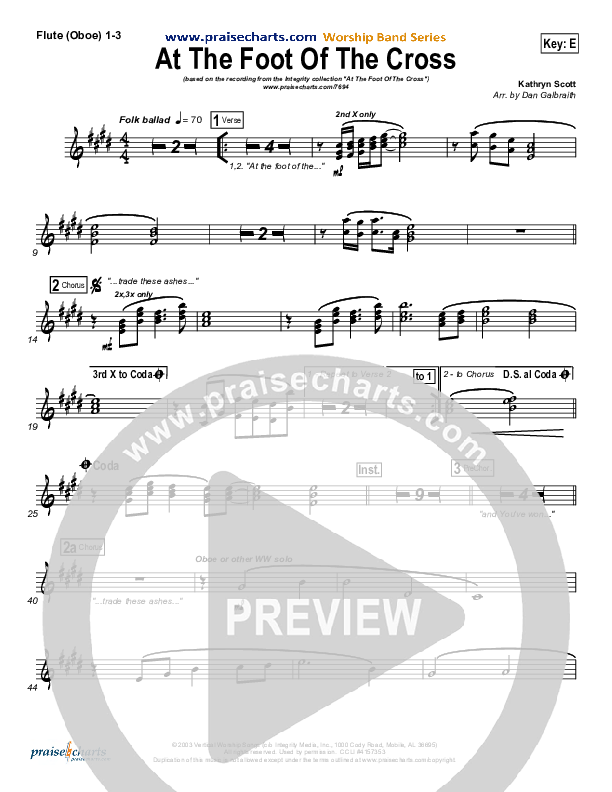 At The Foot Of The Cross Wind Pack (Kathryn Scott)