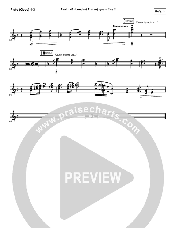 Psalm 42 (Loudest Praise) Wind Pack (The Worship Initiative / Shane & Shane)