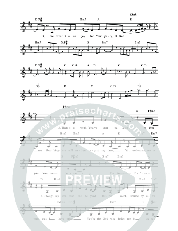 You Are God Lead Sheet (SAT) (Vineyard Worship)