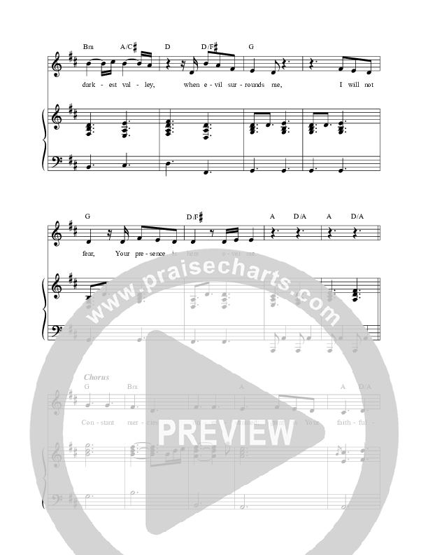 Constant Mercies Piano/Vocal (Phil Thompson)