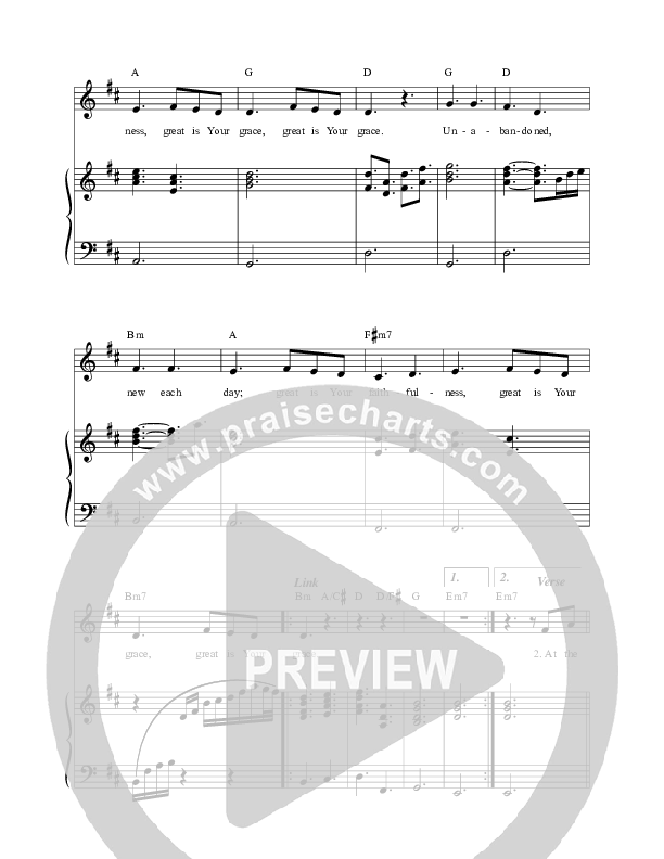 Constant Mercies Piano/Vocal (Phil Thompson)