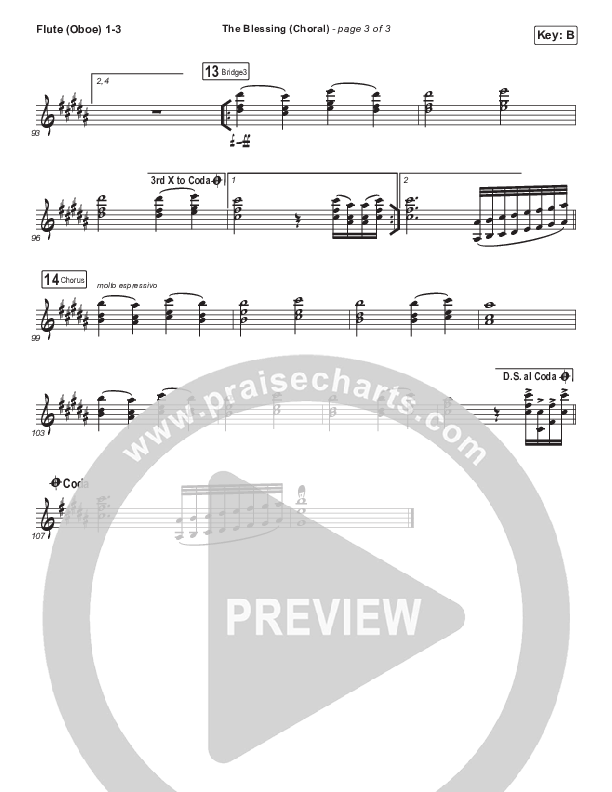 The Blessing (Choral Anthem SATB) Wind Pack (Cody Carnes / Kari Jobe / Elevation Worship / Arr. Luke Gambill)