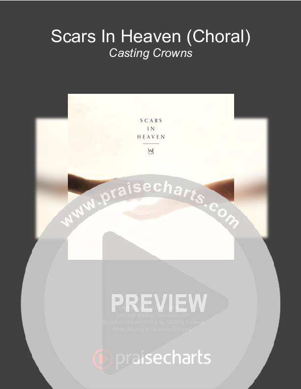 Scars In Heaven (Choral Anthem SATB) Orchestration (Casting Crowns / Arr. Luke Gambill)