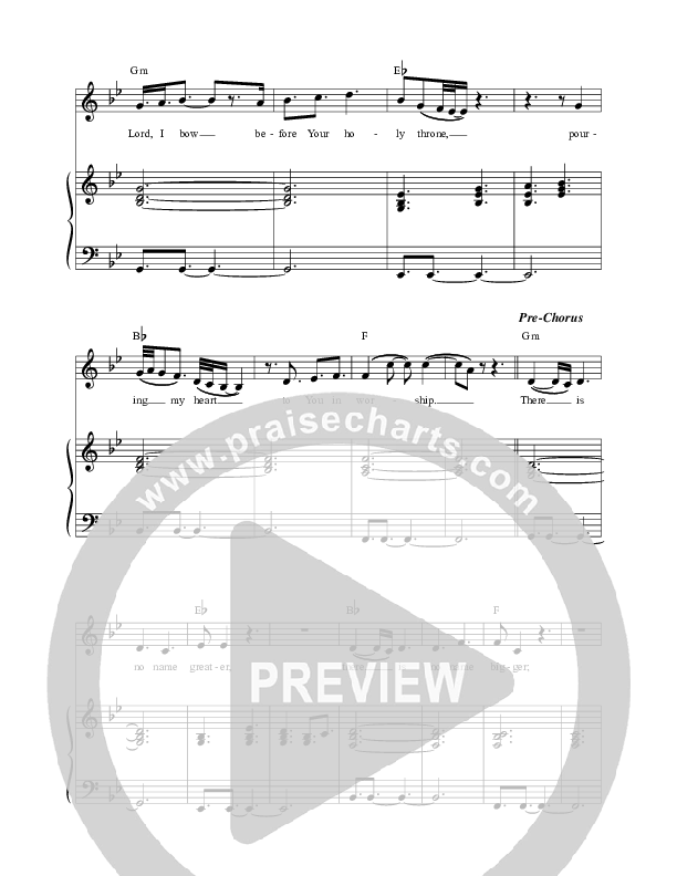 Greatest Lord Lead & Piano (Sinach)