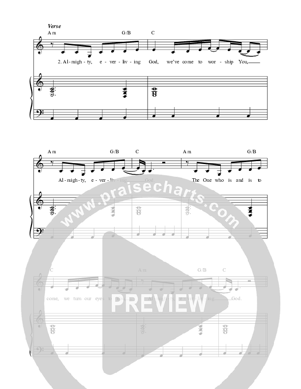 Here Is Our Hallelujah Lead & Piano (Village Lights)