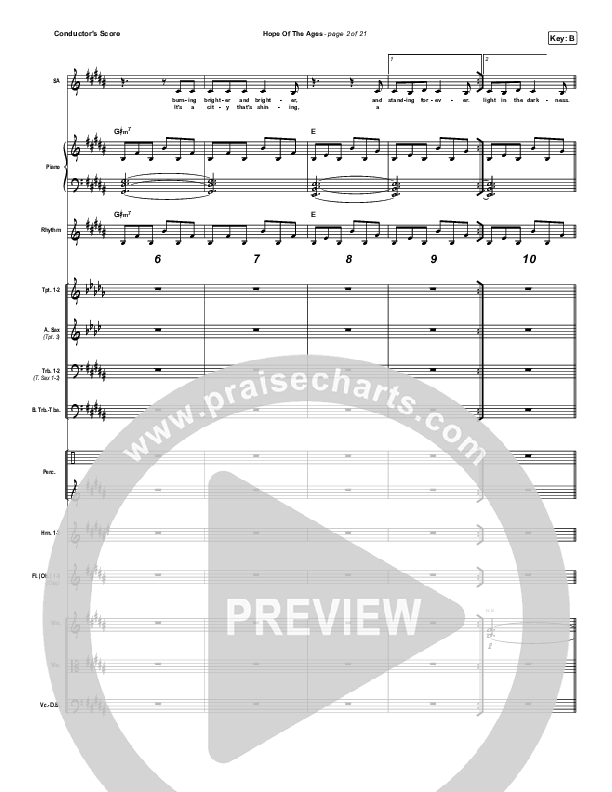 Hope Of The Ages Orchestration (Hillsong Worship / Cody Carnes / Reuben Morgan)