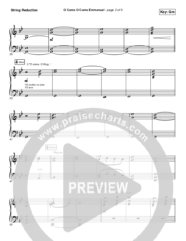 O Come O Come Emmanuel String Pack (Central Live)