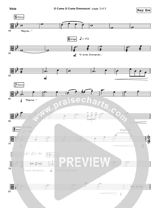 O Come O Come Emmanuel Viola (Central Live)