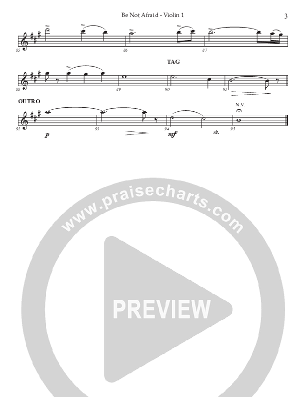 Be Not Afraid (Choral Anthem SATB) String Ensemble (Prestonwood Worship / Prestonwood Choir / Arr. Jonathan Walker)